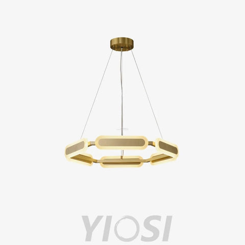 Swirl Chandelier ∅ 27.7″ - -1-Yiosilamp