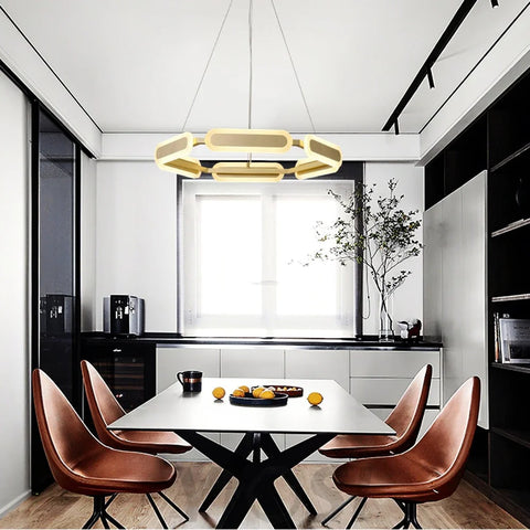 Swirl Chandelier ∅ 27.7″ - -1-Yiosilamp