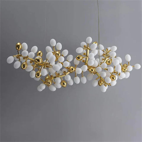 Talia Linear Postmodern Grape Chandelier 59’’L Branch