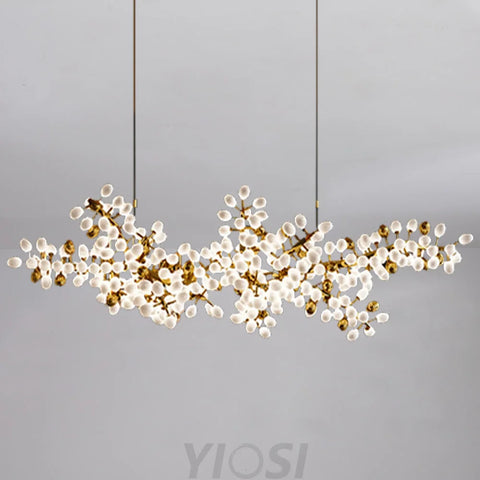 Talia Linear Postmodern Grape Chandelier Branch