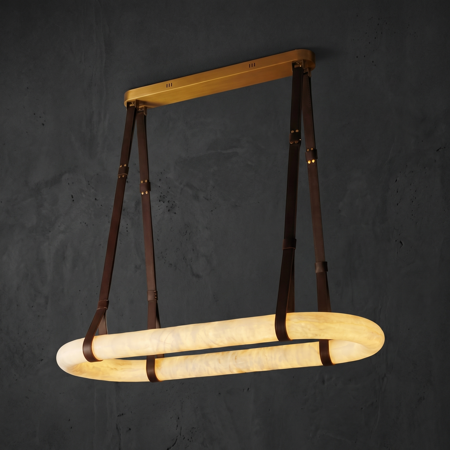 Yiosi Tamburo Oval Pendant Light - Image 1