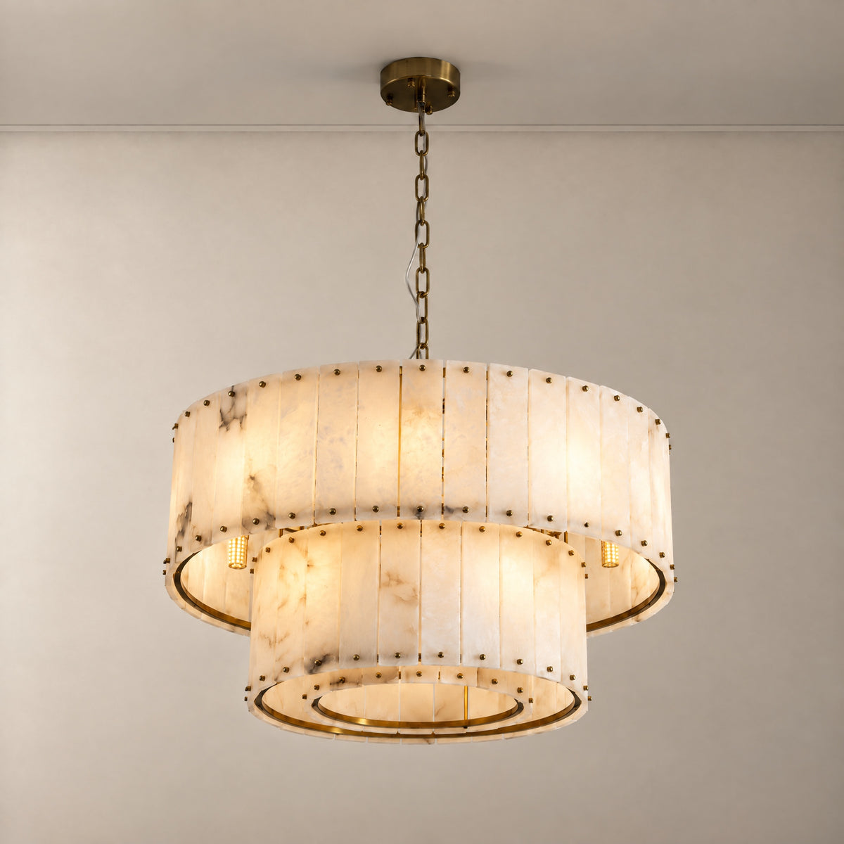 Tamburo Tier Drum Chandelier