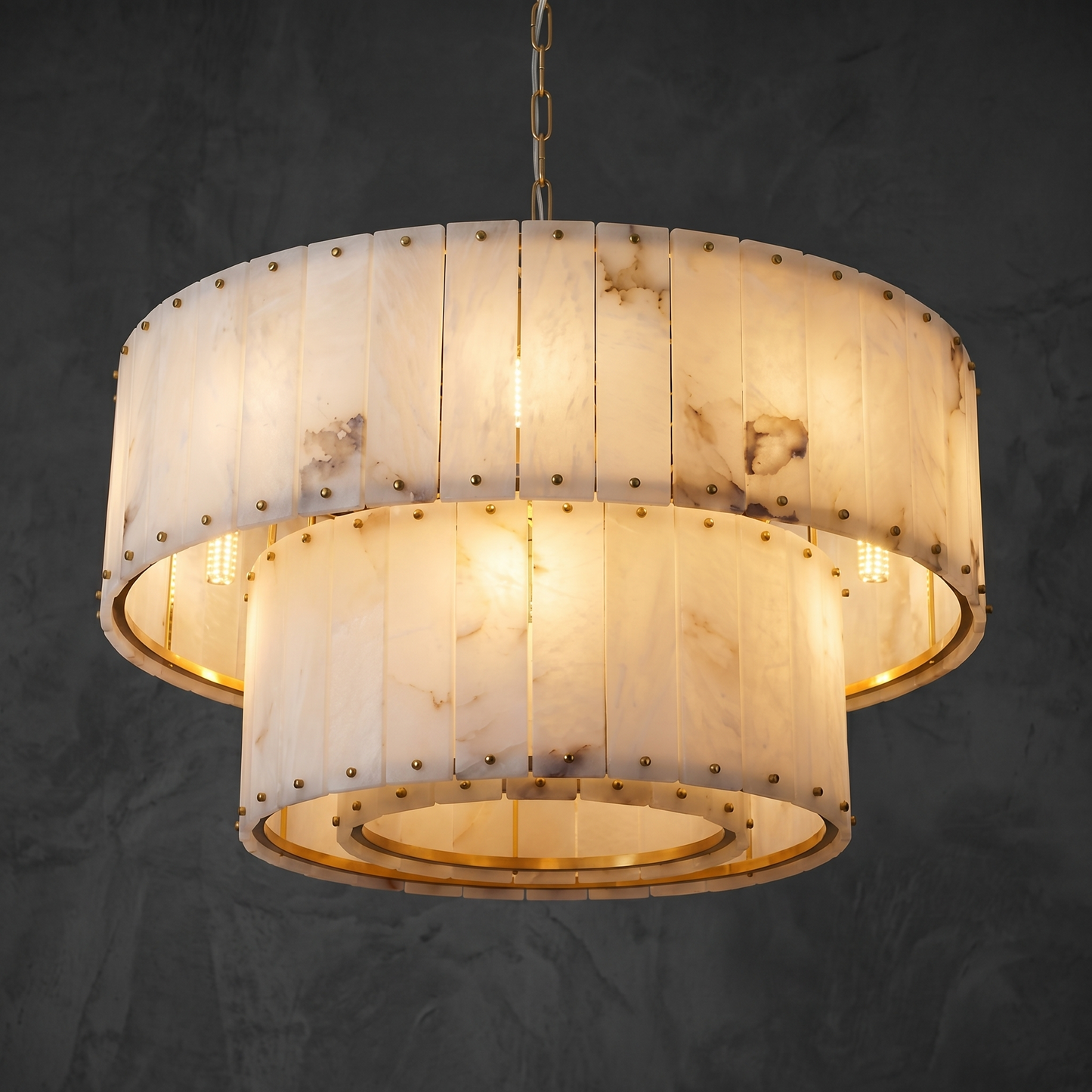 Yiosi Tamburo Tier Drum Chandelier - Image 1