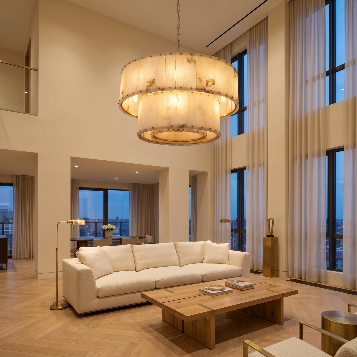 Yiosi Tamburo Tier Drum Chandelier - Image 3