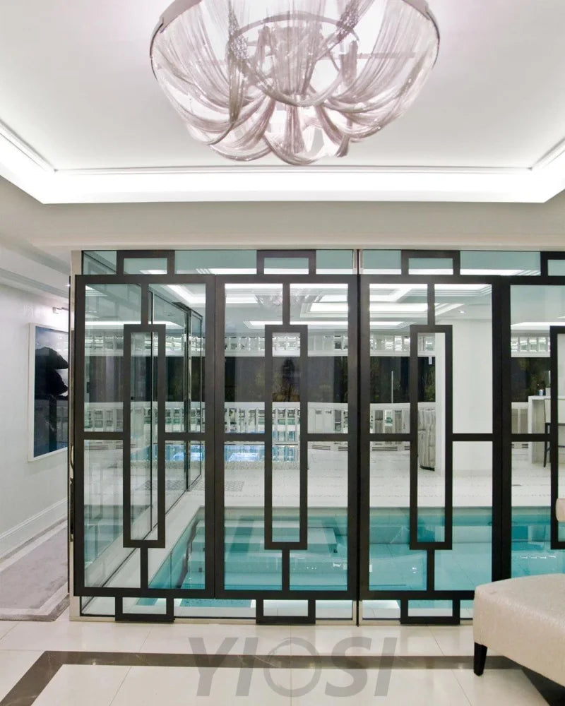 Tassel Aluminum Chain Ceiling Light ∅ 15.7″ - Semi Flush Mounts, Tassel-1-Yiosilamp