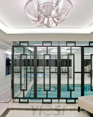 Tassel Aluminum Chain Ceiling Light ∅ 15.7″ - Semi Flush Mounts, Tassel-1-Yiosilamp
