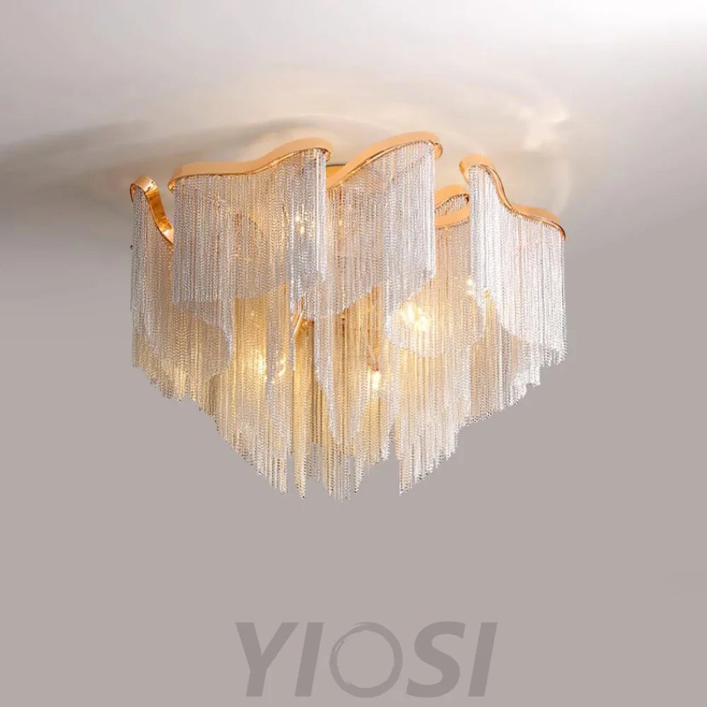 Tassel Ceiling Lamp ∅ 23.6″ - Yiosilamp