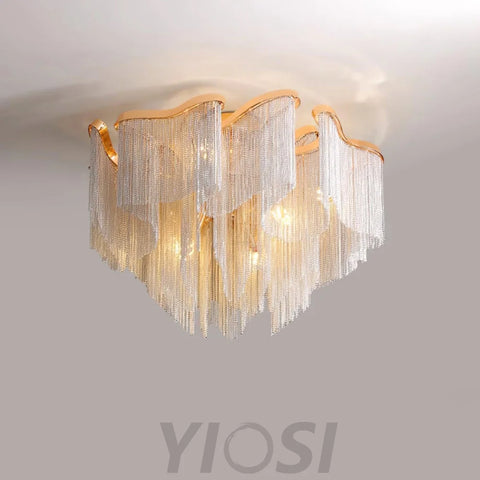 Tassel Ceiling Lamp ∅ 23.6″ - Yiosilamp