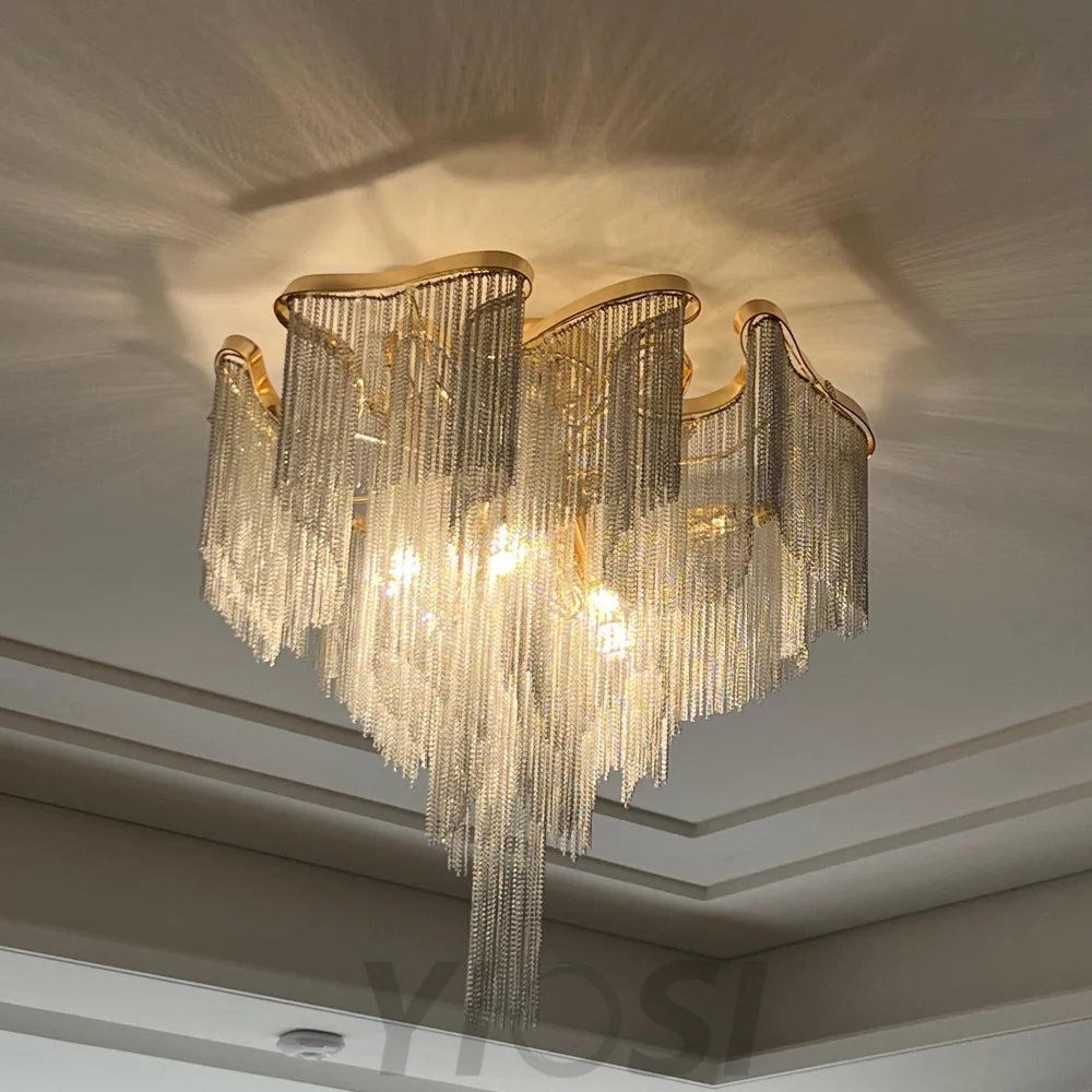 Tassel Ceiling Lamp ∅ 23.6″ - Yiosilamp