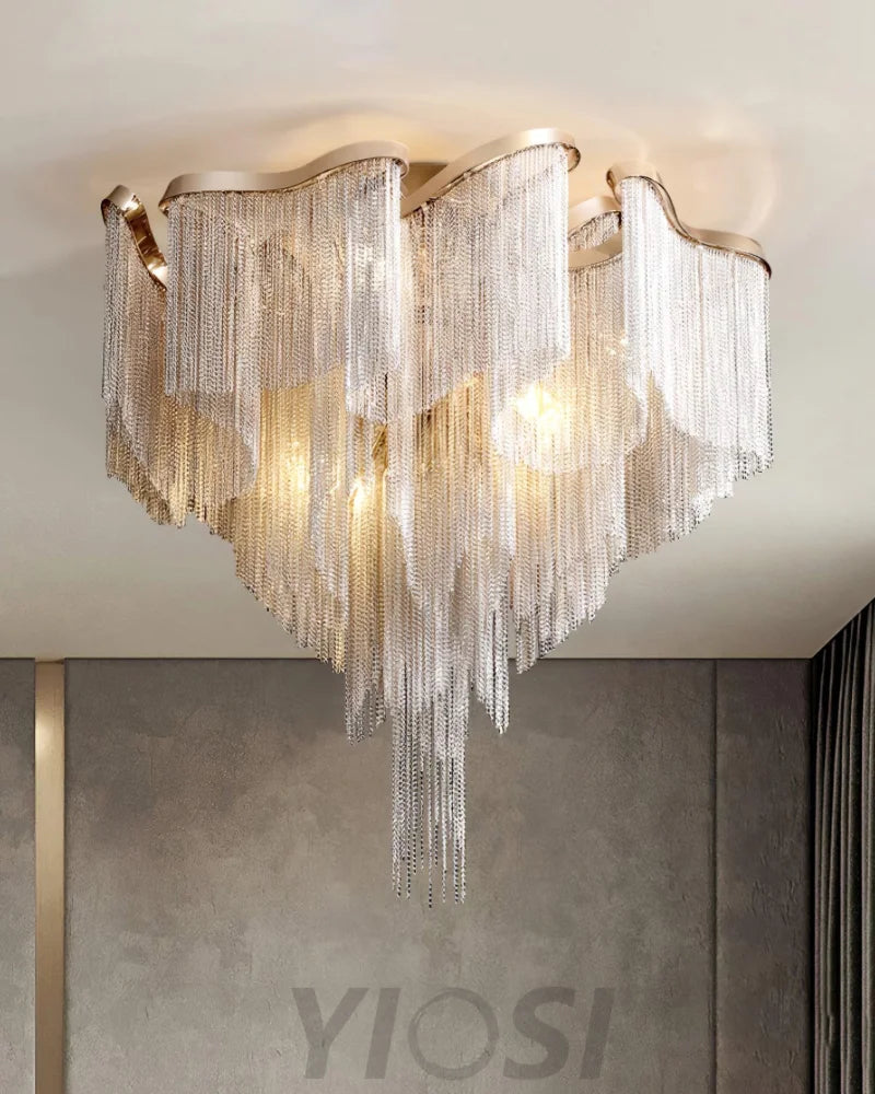 Tassel Ceiling Lamp ∅ 23.6″ - Yiosilamp