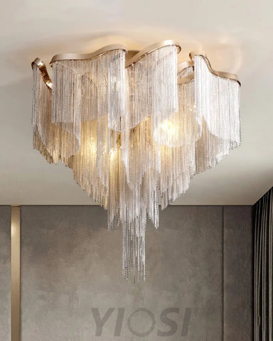 Tassel Ceiling Lamp ∅ 23.6″ - Yiosilamp