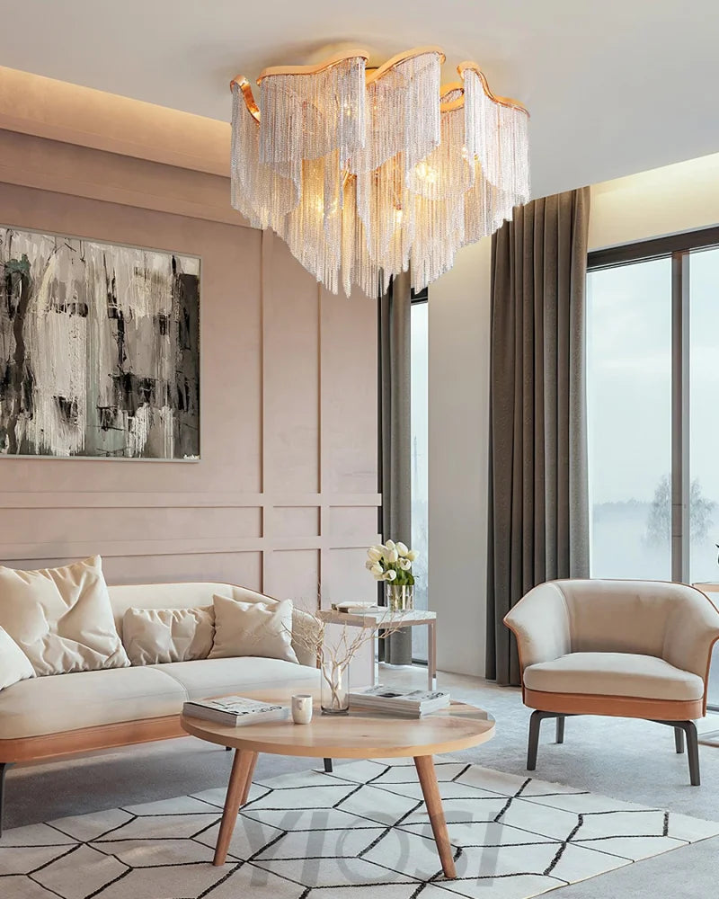 Tassel Ceiling Lamp ∅ 23.6″ - Yiosilamp