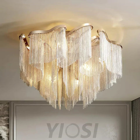 Tassel Ceiling Lamp ∅ 23.6″ - Yiosilamp