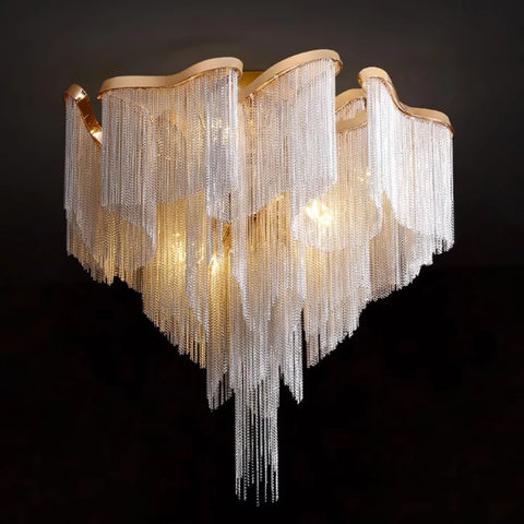 Tassel Ceiling Lamp ∅ 23.6″ - Yiosilamp