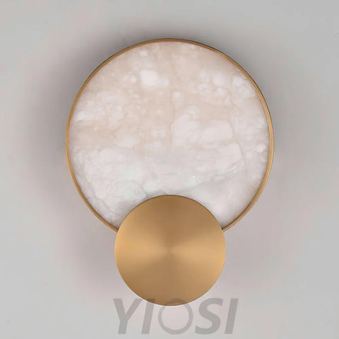 Terra Svet Alabaster Wall Sconce - Yiosilamp