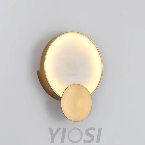 Terra Svet Alabaster Wall Sconce - Yiosilamp