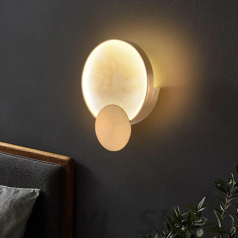 Terra Svet Alabaster Wall Sconce - Yiosilamp