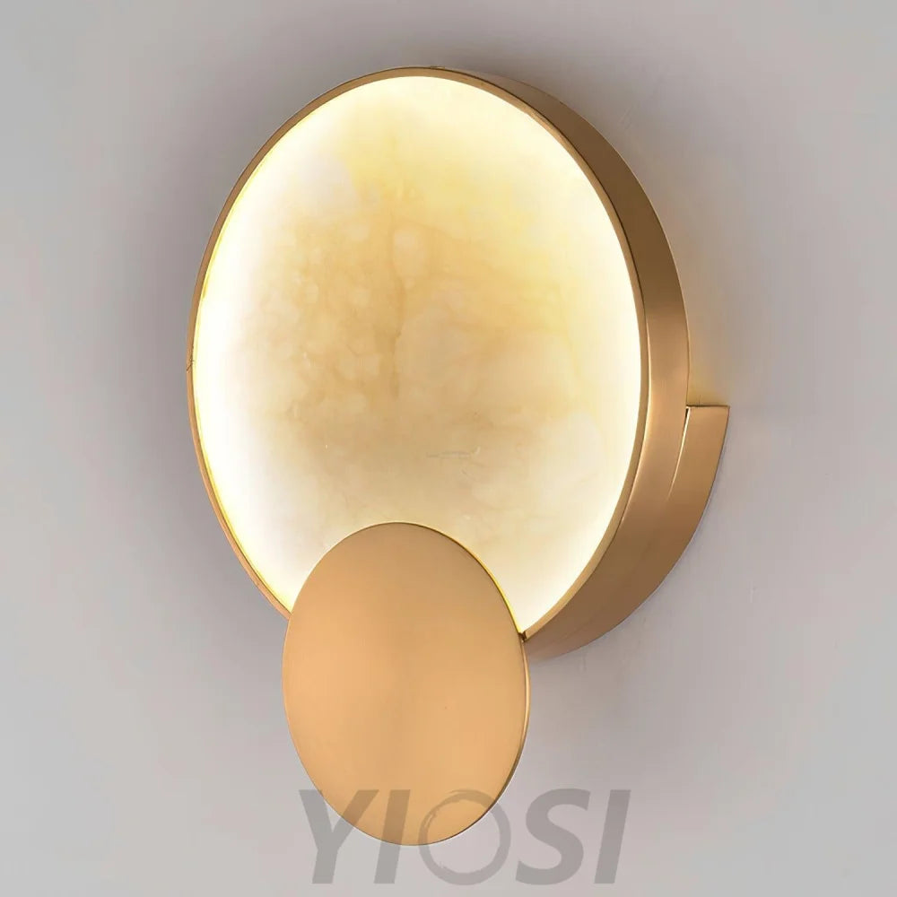 Terra Svet Alabaster Wall Sconce - Yiosilamp