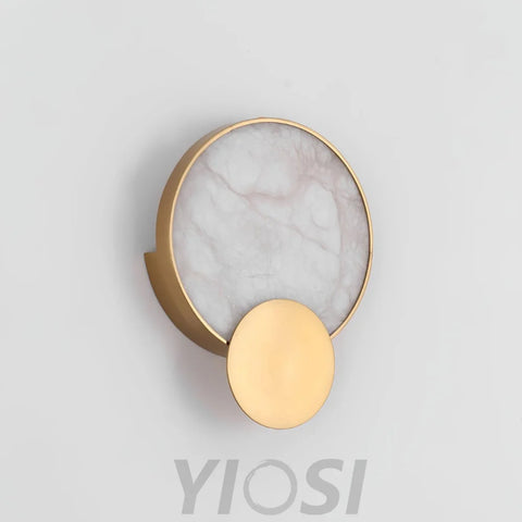 Terra Svet Alabaster Wall Sconce - Yiosilamp