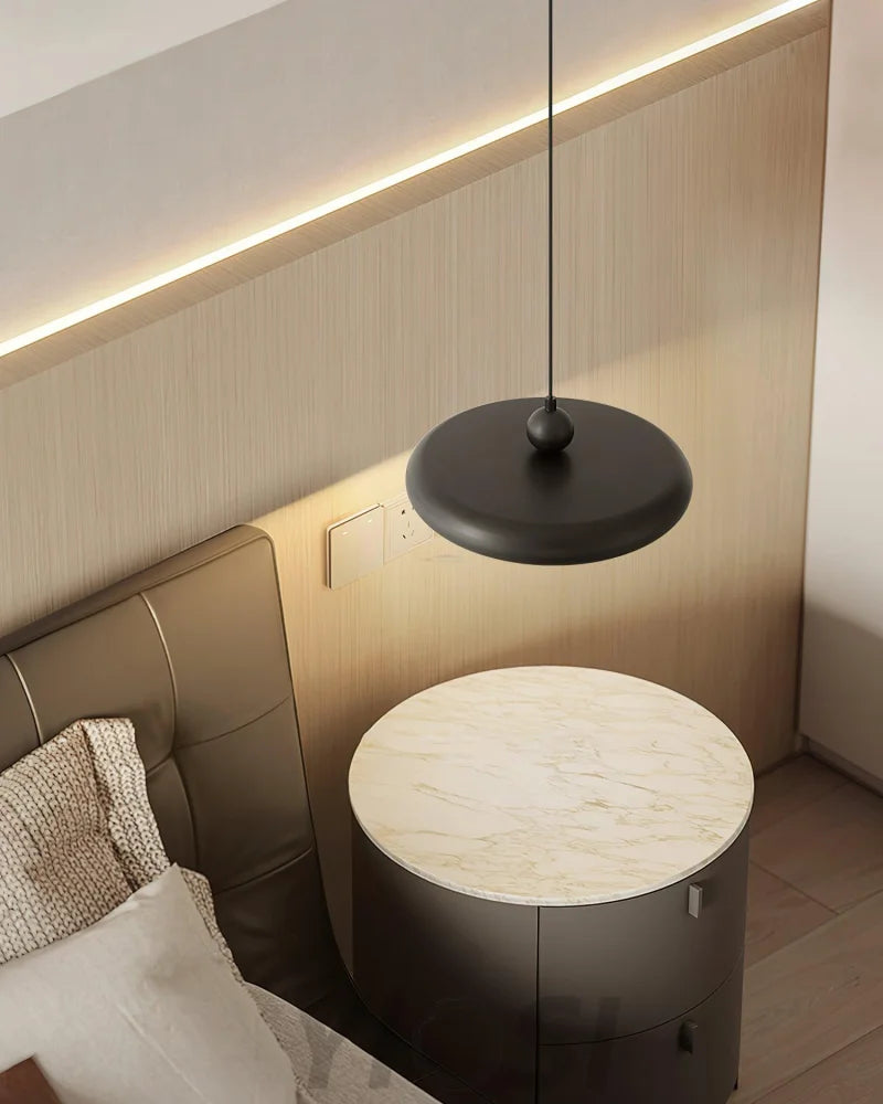Thin Disc Pendant - Frisbee-1-Yiosilamp