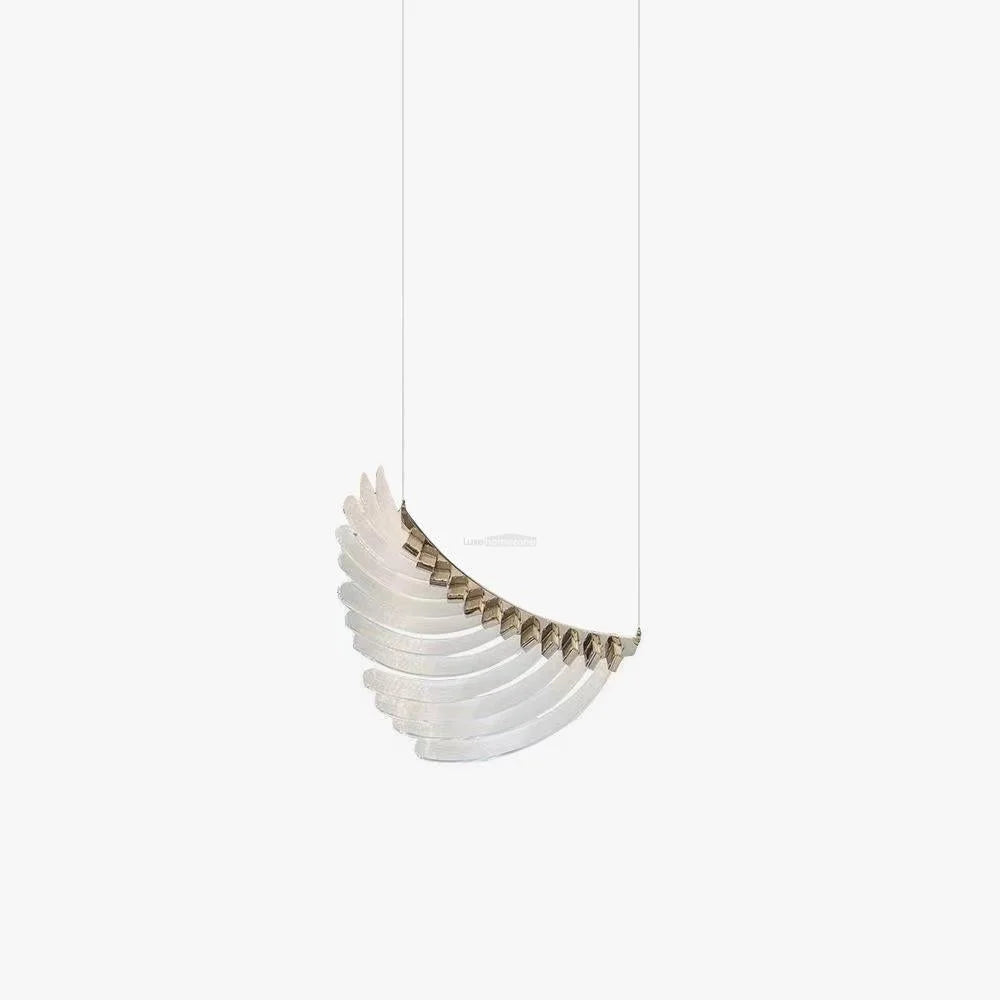 Tiered Palmette Chandelier L 15″ - Plastomer-1-Yiosilamp