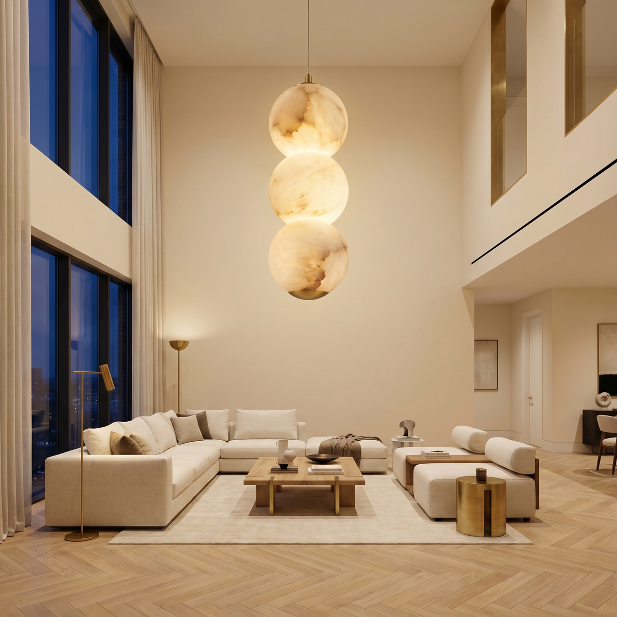 Yiosi Totem Ball Stack Pendant Light - Image 3