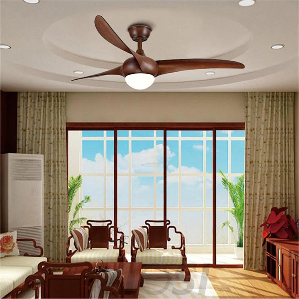 Traditional Ceiling Fan Light ∅ 52″ - Yiosilamp