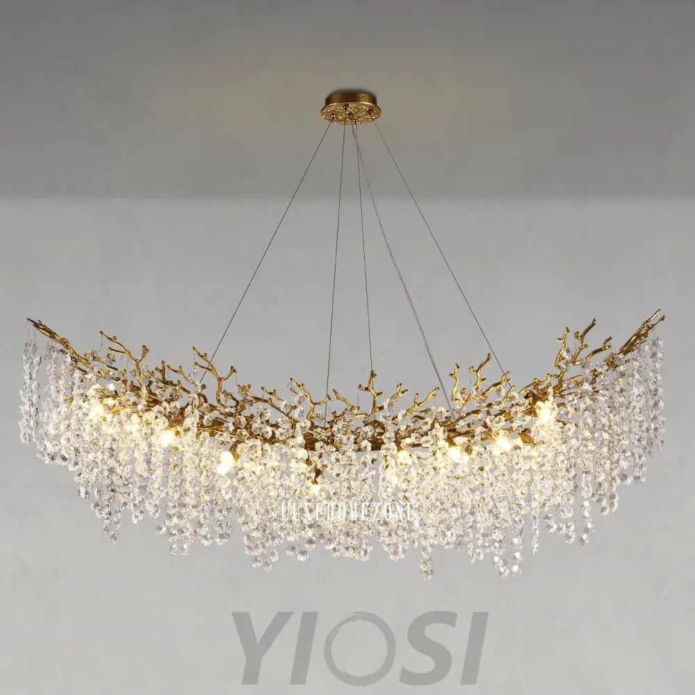 Tree Branch Chandelier for Dining Room L55in Chandelier