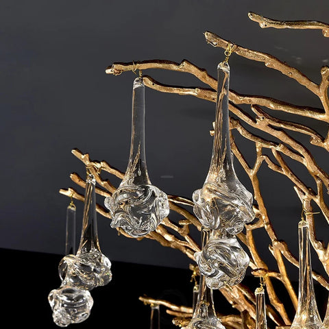 Tree Branch Staircase Chandelier ∅ 59″ - Helia-1-Yiosilamp