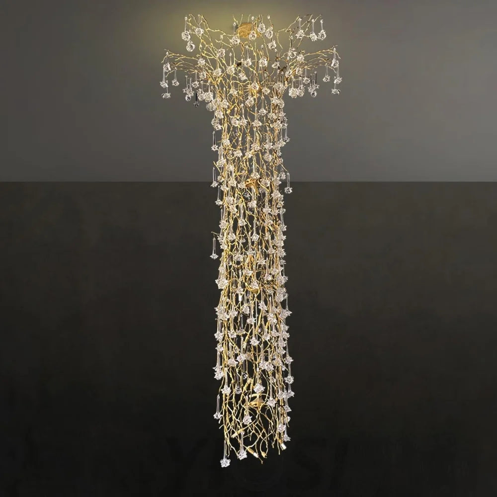 Tree Branch Staircase Chandelier ∅ 59″ - Helia-1-Yiosilamp