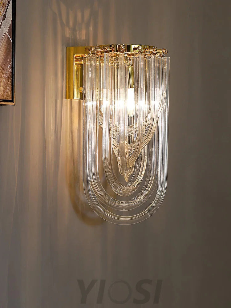 Trevi Murano Wall Sconce - Tassel-1-Yiosilamp