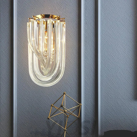 Trevi Murano Wall Sconce - Tassel-1-Yiosilamp