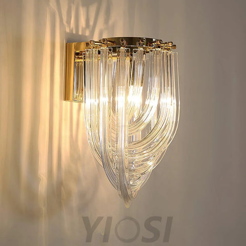 Trevi Murano Wall Sconce - Tassel-1-Yiosilamp