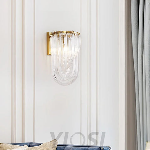 Trevi Murano Wall Sconce - Tassel-1-Yiosilamp