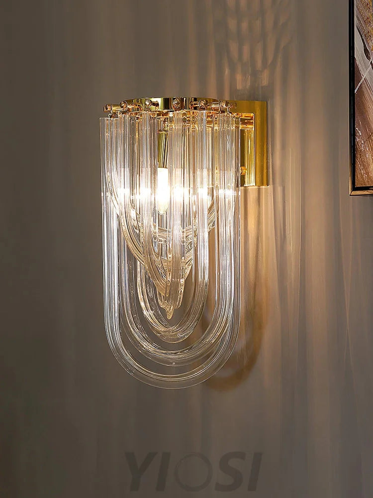 Trevi Murano Wall Sconce - Tassel-1-Yiosilamp