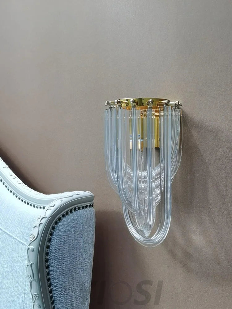 Trevi Murano Wall Sconce - Tassel-1-Yiosilamp