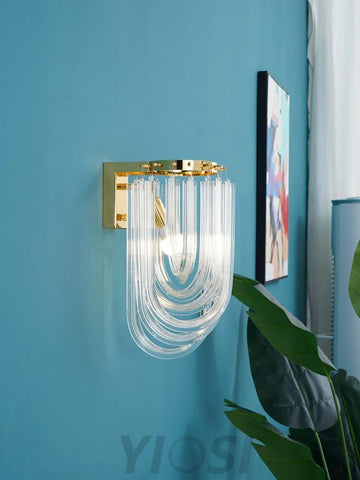 Trevi Murano Wall Sconce - Tassel-1-Yiosilamp