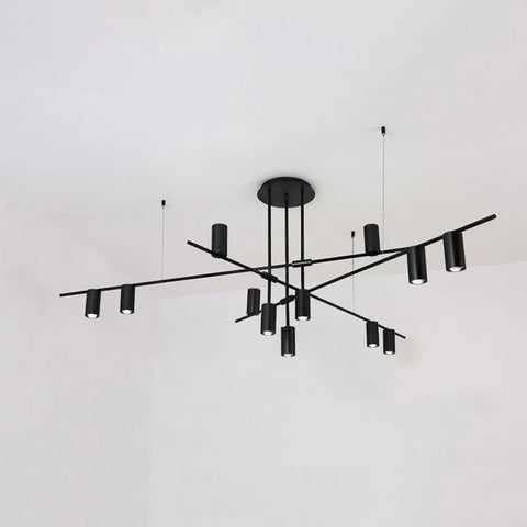 Tribes Chandelier with 3/4/9/12 heads - Industaarial-1-Yiosilamp