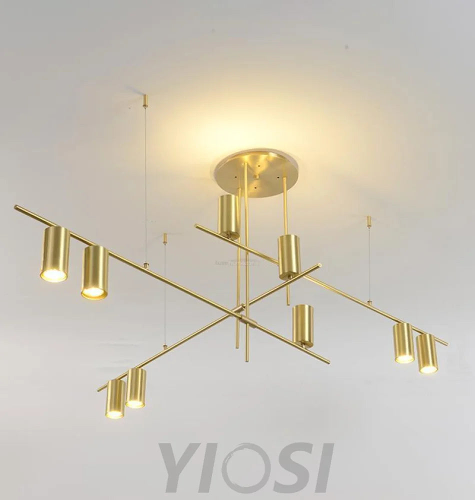 Tribes Chandelier with 3/4/9/12 heads - Industaarial-1-Yiosilamp