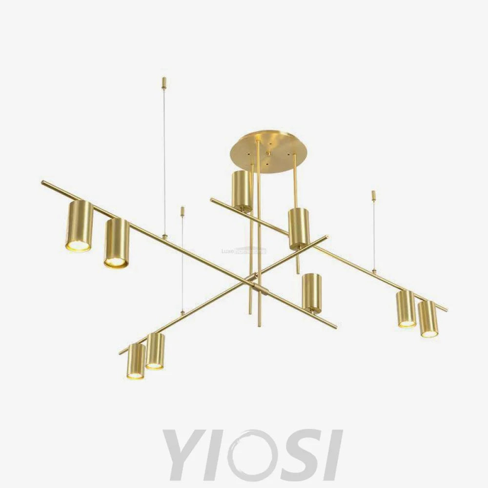 Tribes Chandelier with 3/4/9/12 heads - Industaarial-1-Yiosilamp