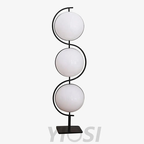 Triple Balls Floor Lamp ∅ 15.7″ - Lava-1-Yiosilamp