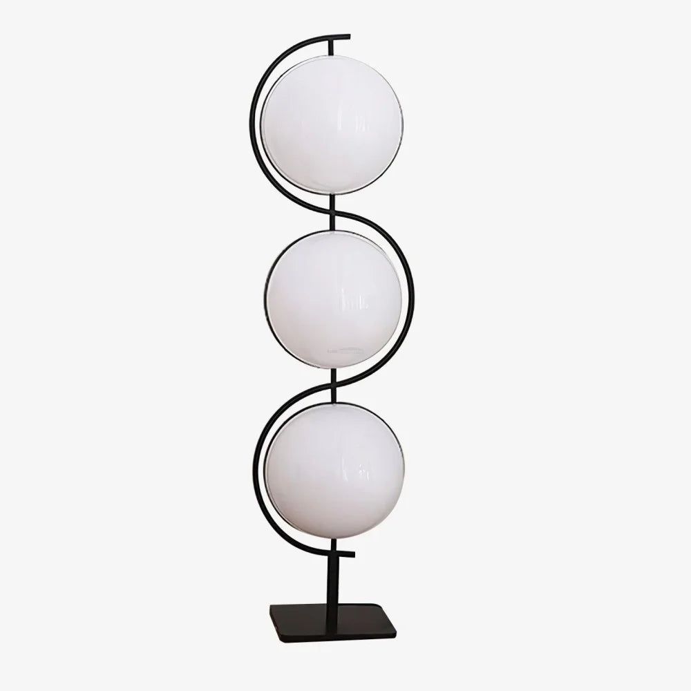 Triple Balls Floor Lamp ∅ 15.7″ - Lava-1-Yiosilamp