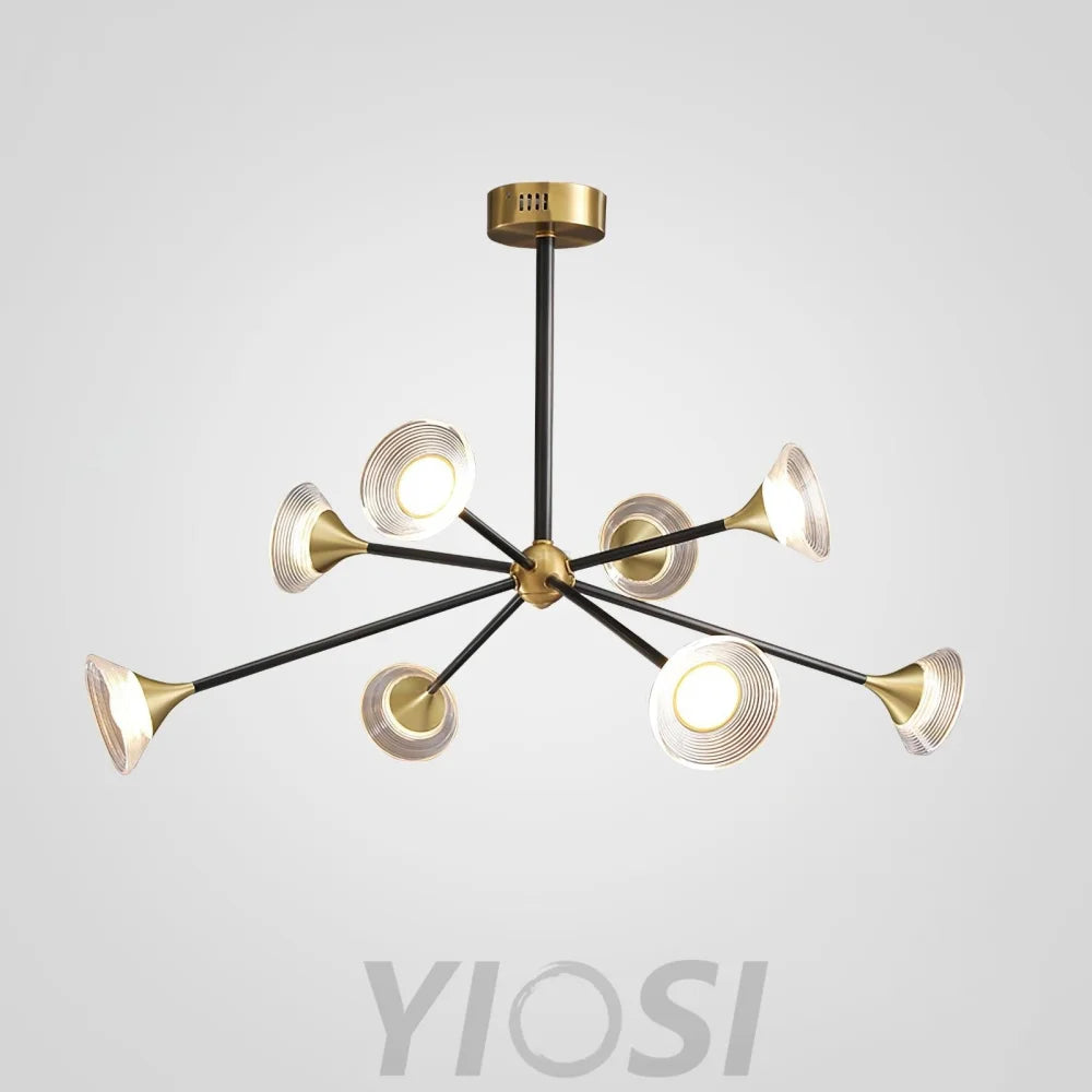 Tristan Chandelier with 6/8/10 heads - Frown-1-Yiosilamp