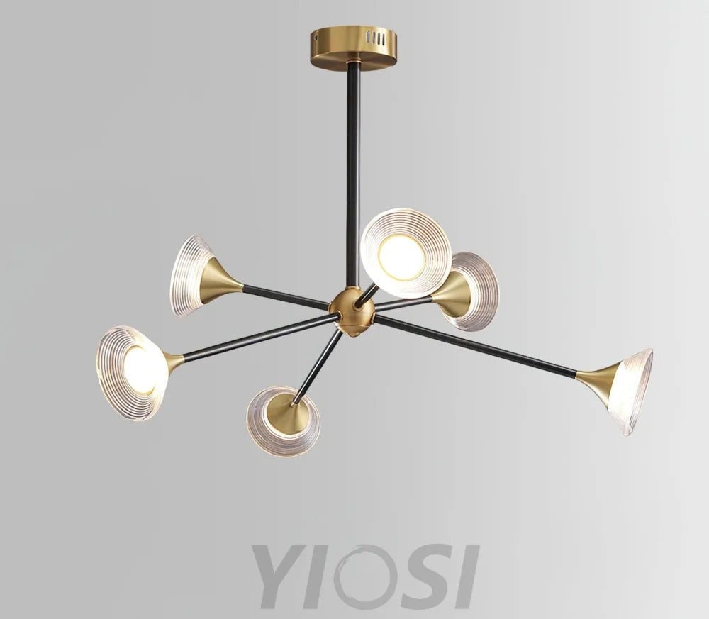 Tristan Chandelier with 6/8/10 heads - Frown-1-Yiosilamp