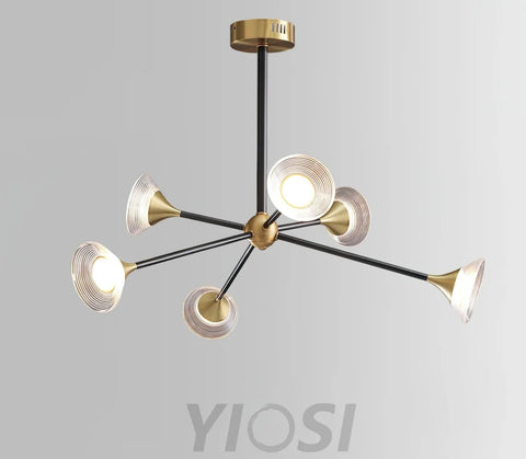 Tristan Chandelier with 6/8/10 heads - Frown-1-Yiosilamp