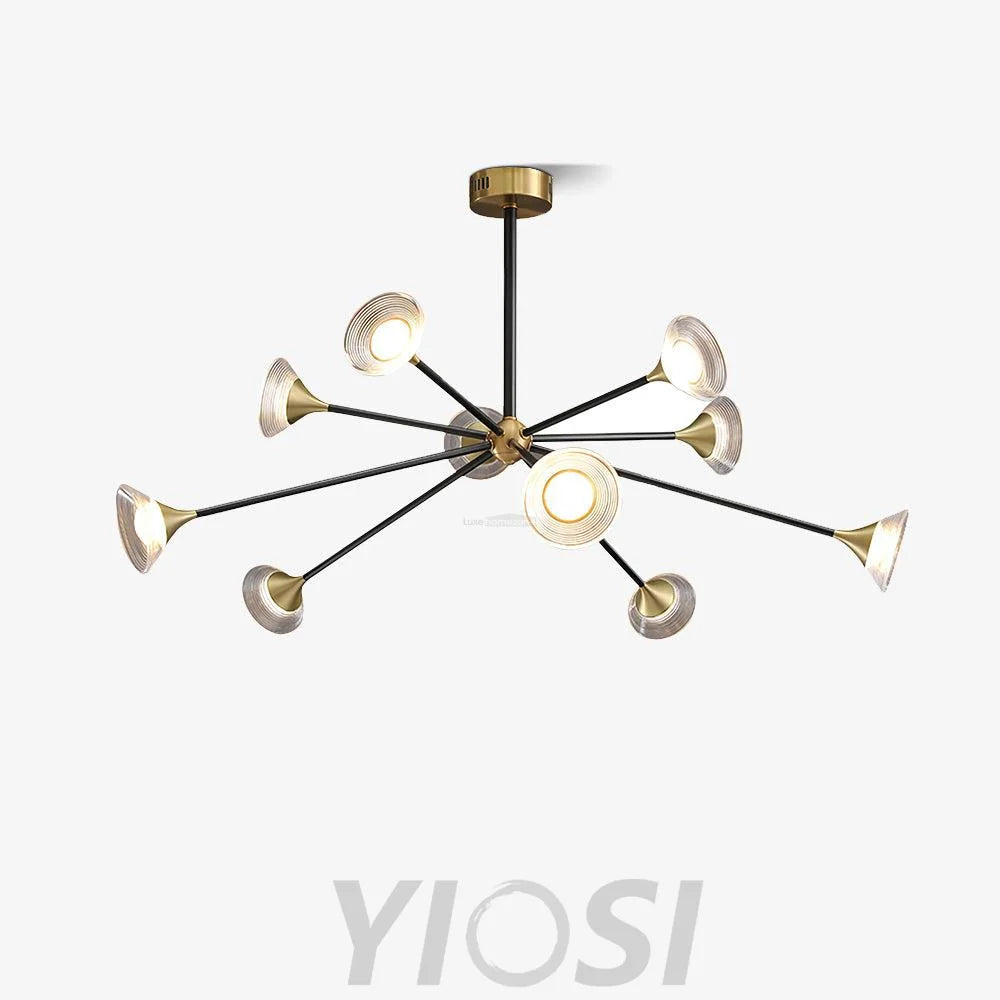 Tristan Chandelier with 6/8/10 heads - Frown-1-Yiosilamp