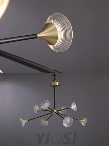 Tristan Chandelier with 6/8/10 heads - Frown-1-Yiosilamp