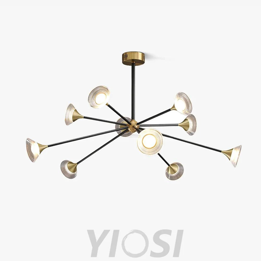 Tristan Chandelier with 6/8/10 heads - Frown-1-Yiosilamp