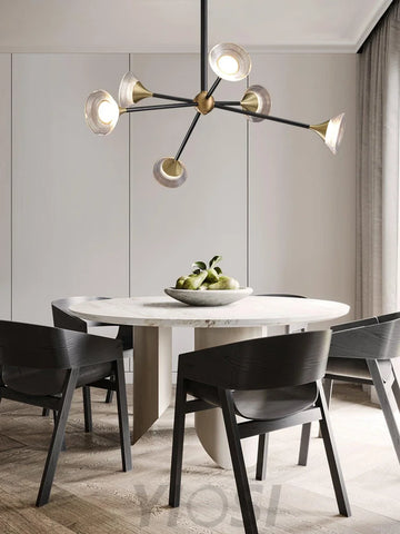 Tristan Chandelier with 6/8/10 heads - Frown-1-Yiosilamp