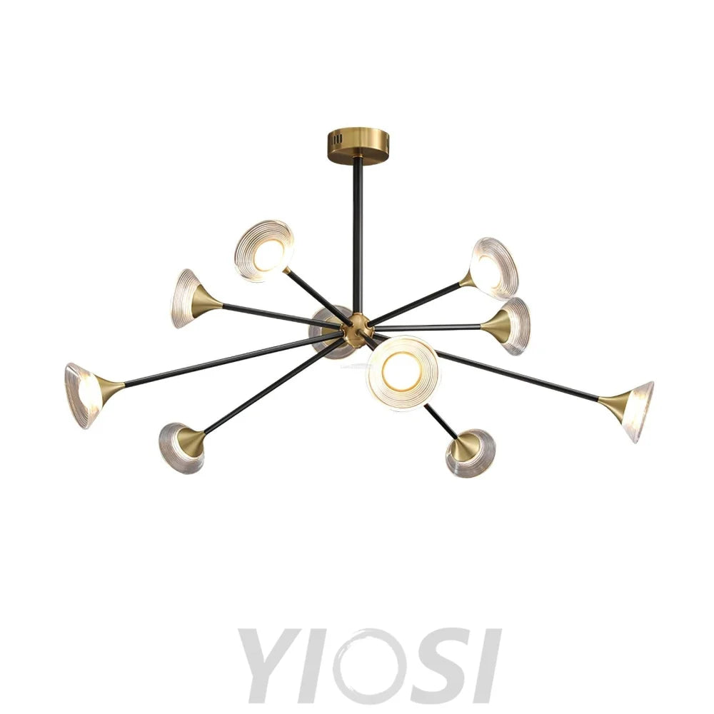 Tristan Chandelier with 6/8/10 heads - Frown-1-Yiosilamp